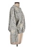 En Creme 100% Polyester Print Gold Jacket Size L - photo 4