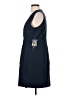 Bebe Solid Blue Cocktail Dress Size S - photo 5