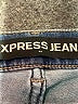 Express Jeans Hearts Blue Jeans Size 2 R - photo 4