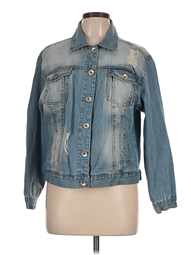 Pre-owned C&c California Denim Jacket In Blue