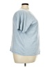 Milano Blue Short Sleeve Top Size 2X - photo 4