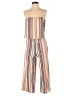 Bebop Stripes Tan Jumpsuit Size XS - photo 1