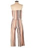 Bebop Stripes Tan Jumpsuit Size XS - photo 2