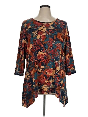 D&Co. 3/4 Sleeve Top (view 1)