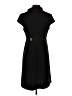 Spense Solid Black Casual Dress Size 4 - photo 2