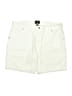 Gap Outlet Solid Ivory Cargo Shorts Size 10 - photo 1