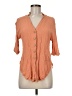 Guess 100% Viscose Orange 3/4 Sleeve Blouse Size M - photo 1