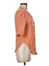 Guess 100% Viscose Orange 3/4 Sleeve Blouse Size M - photo 4