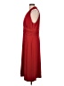Evan Picone Solid Red Cocktail Dress Size L (estimated) - photo 5