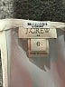J.Crew Factory Store 100% Polyester Ivory Sleeveless Blouse Size 6 - photo 7