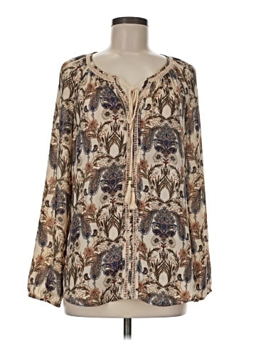 Meadow Rue Long Sleeve Blouse (view 1)