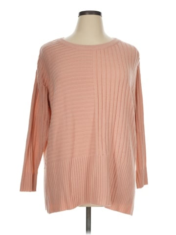Nina Leonard Pullover Sweater (view 1)