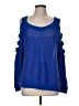 Nollie 100% Cotton Blue Pullover Sweater Size M - photo 1