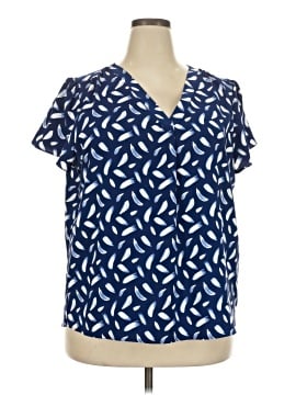 Hilary Radley Short Sleeve Blouse
