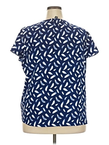Hilary Radley Short Sleeve Blouse (view 2)