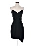 Amanda Uprichard 100% Polyester Solid Black Cocktail Dress Size S - photo 1