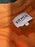FRNCH 100% Cotton Orange Short Sleeve Button-Down Shirt Size S - photo 7