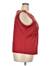 Worthington Red Sleeveless Blouse Size 2X - photo 4