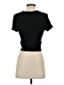 Yogalicious Black Short Sleeve Turtleneck Size S - photo 2
