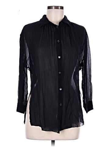 Acne 3/4 Sleeve Button-Down Shirt (view 1)