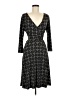 Harold's Houndstooth Black Cocktail Dress Size M - photo 1