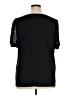 Olrik Black Short Sleeve Top Size 1X - photo 2