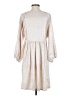 Umgee 100% Polyester Silver Casual Dress Size S - photo 2