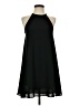 Everly 100% Polyester Solid Black Casual Dress Size XS - photo 1