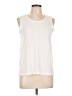 Max Studio Ivory Sleeveless T-Shirt Size L - photo 1
