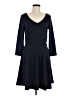 Gap Animal Print Blue Casual Dress Size 8 (tall) - photo 1