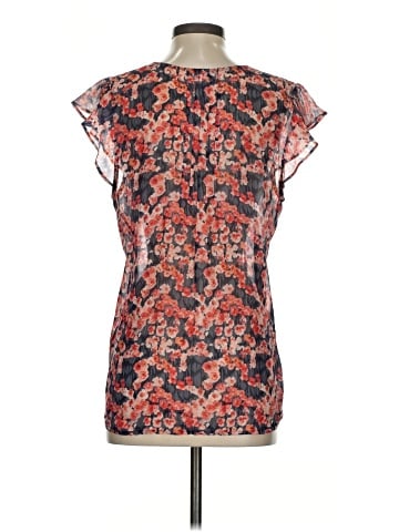 Joie Short Sleeve Silk Top (view 2)