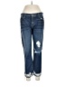 Current/Elliott 100% Cotton Hearts Blue Jeans Size 30 waist - photo 1