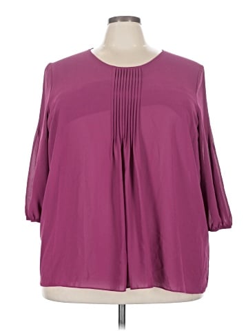 Modamix By Brandon Thomas 3/4 Sleeve Blouse (view 1)