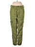 Level 99 Solid Green Linen Pants Size 27 waist - photo 1