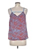 Collective Concepts 100% Polyester Blue Sleeveless Top Size M - photo 2