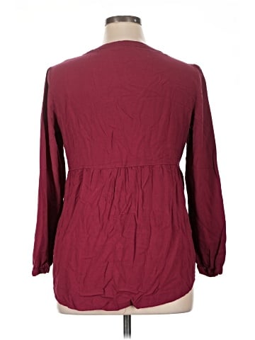 LC Lauren Conrad Long Sleeve Blouse (view 2)