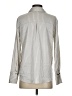 Maison d' Amelie Stripes Silver Long Sleeve Blouse Size XS - photo 2