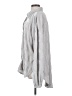 Free People Silver Long Sleeve Button-Down Shirt Size S - photo 5