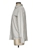 Maison d' Amelie Stripes Silver Long Sleeve Blouse Size XS - photo 5
