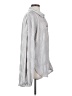 Free People Silver Long Sleeve Button-Down Shirt Size S - photo 4