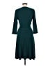 Rekucci Solid Teal Cocktail Dress Size 8 - photo 2