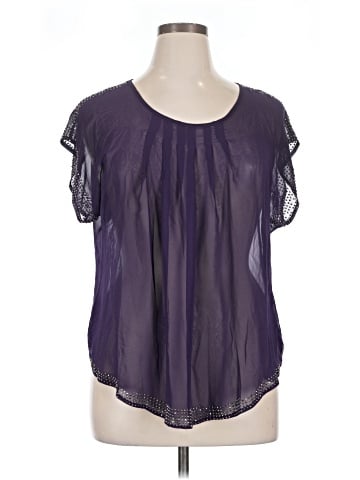 Roz & Ali Short Sleeve Blouse (view 1)