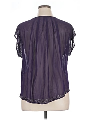Roz & Ali Short Sleeve Blouse (view 2)