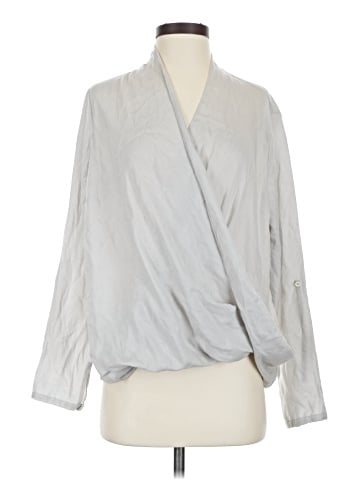 Helmut Lang Long Sleeve Blouse (view 1)