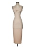 Shein Solid Tan Cocktail Dress Size 2 - photo 1