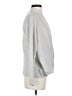 Helmut Lang 100% Polyester Silver Long Sleeve Blouse Size S - photo 4