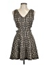 I. Joah Paisley Black Cocktail Dress Size L - photo 1