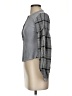 Pilcro Gray Long Sleeve Blouse Size XS - photo 5
