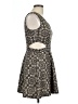 I. Joah Paisley Black Cocktail Dress Size L - photo 4