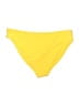 Old Navy Solid Yellow Swimsuit Bottoms Size XL - photo 2